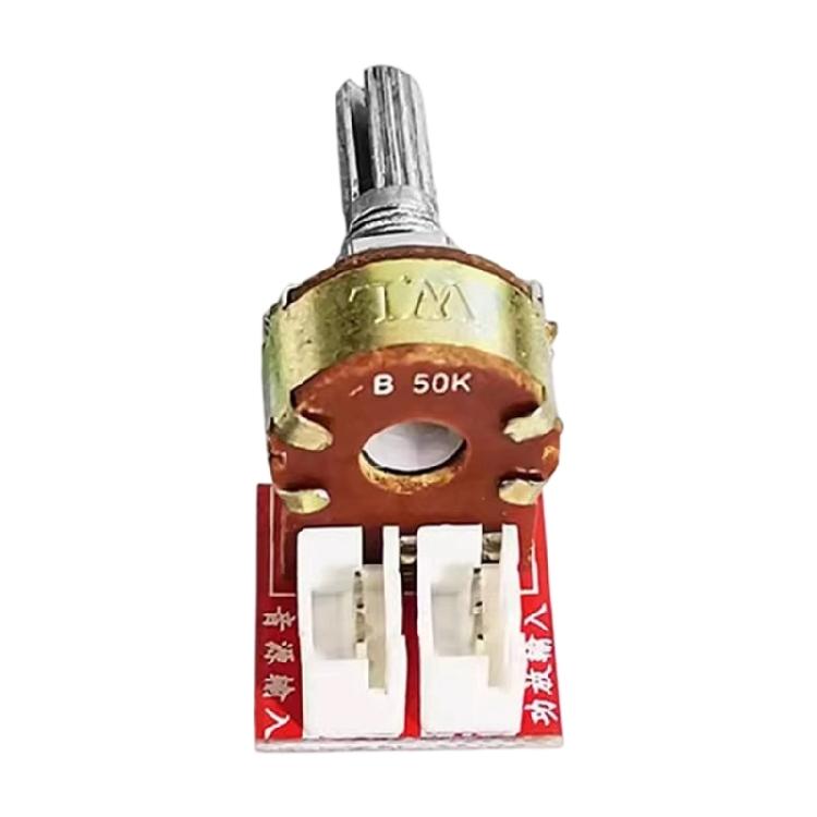 

Stereo Sound Control Board Double Gang Potentiometer 3 Resistance Values For Auditory Device Upgrades