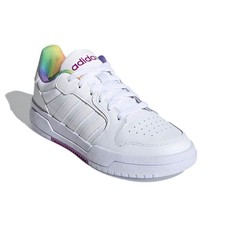 Adidas Entrap Pride Women Sneakers White Cloud-White Grey-Two H01052