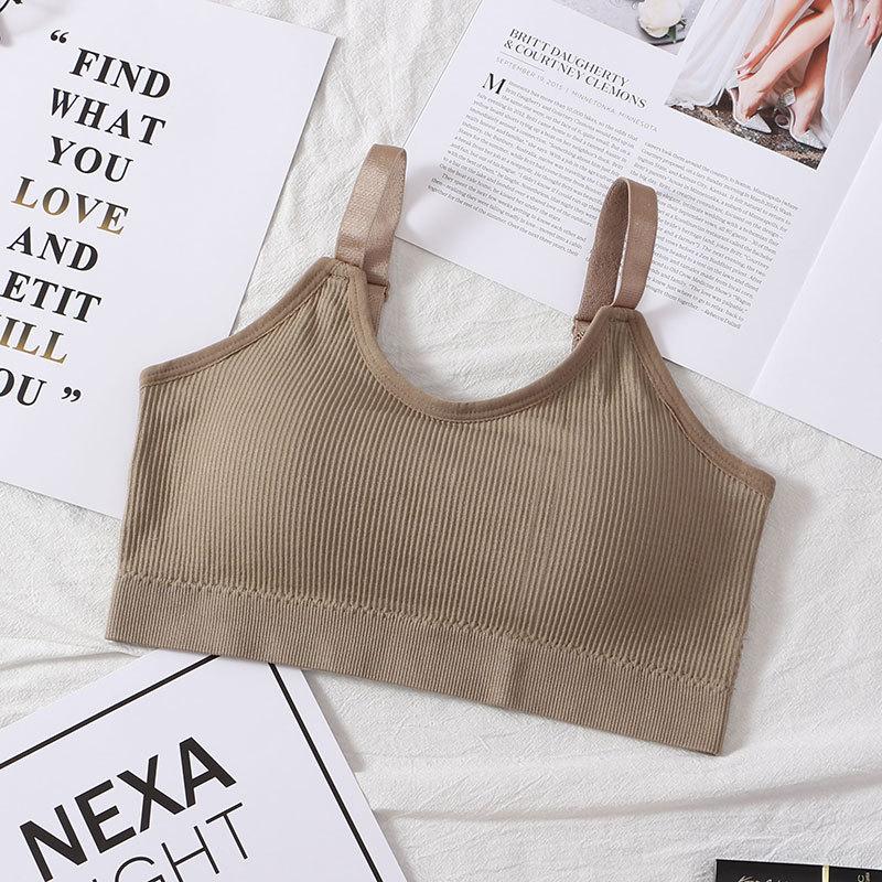 Nit na zavinování hrudníku Bavlna bez kostic Sportovní zavinovačka na hrudník Antiluminiscenční Krásná zadní utěrka na hrudi