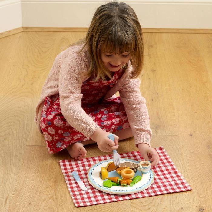 Orange Tree Toys Set De Dinette Diner Roti