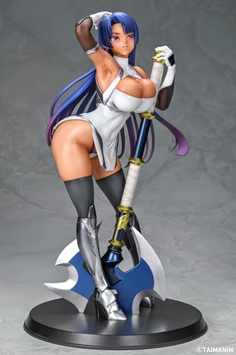 Q-six Taimanin RPGX Pale Young Purple Yatsumurasaki Tanned Ver. 1/6 Scale PVC Painted Complete Figure -