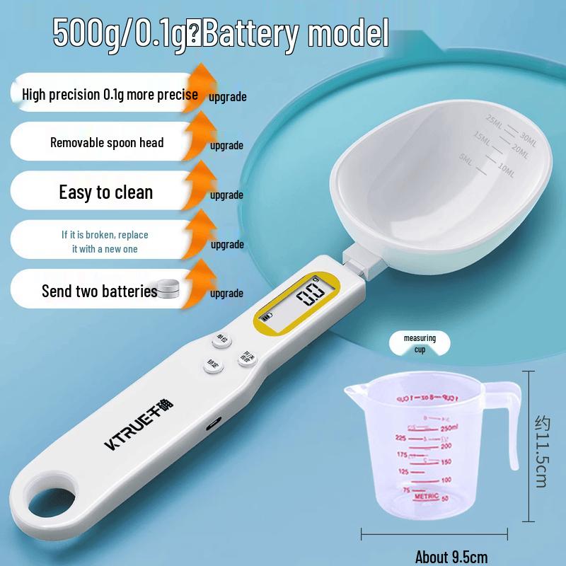 Digital Kitchen Measuring Spoon Scale