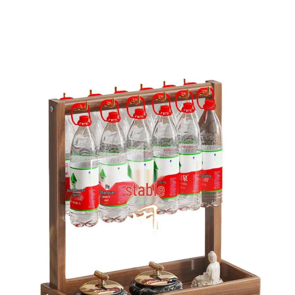 Solid Wood Desktop Calligraphy Brush Holder, Large Capacity for Study Table - Ideal for Students and Beginners