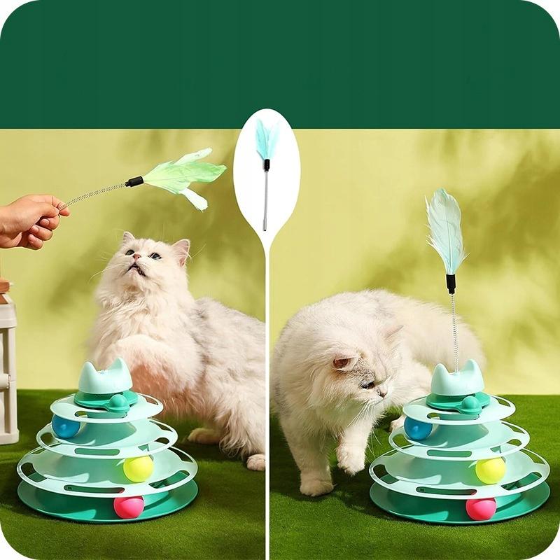 Feather toy for cat