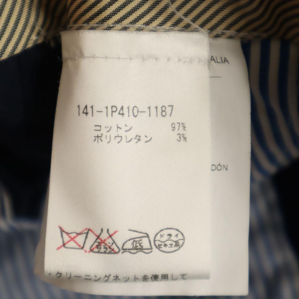 Etro Made In Italy Slacks Pants 44 Navy Men's Used