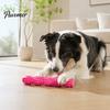 Dental Care Toys for Puppies Spiky Dog Chew Stick, Indestructible Toy, Teeth Cleaning Rubber Toy with Treat Dispensing Hole Aggressive Chewers,