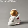 Nordic Resin Creative Astronaut Sculpture Figurine Store Craft Desk Home Decoration Accessories Modern Birthday Gift Cartoon