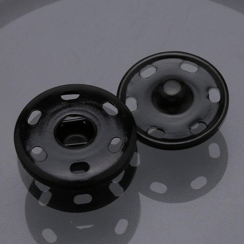 Round Children'S Underwear Hidden Button Invisible Hand Sewn Metal Button Clothes Child And Mother Button Flip Button