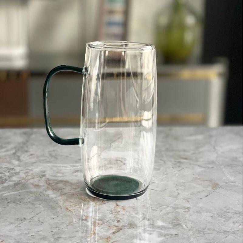 Shangqi Handled Glass Green Tea Cup