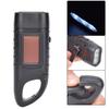 AT5503 ABS Plastic Solar Hand Crank Flashlight Emergency LED Portable Torch for Climbing