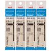 Jetstream Replacement Ink SXR8005 Black 0.5mm 4-Pack Multicolor Multifunction Oil-Based Ballpoint Pen