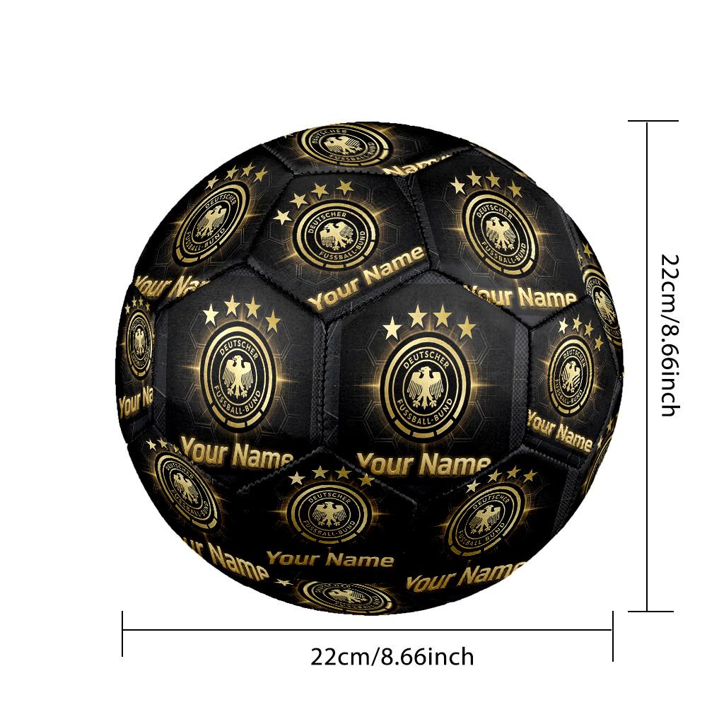 Personalized Size 5 Football Germany National Football Team Pattern Outdoor Game Sports Ball Gift