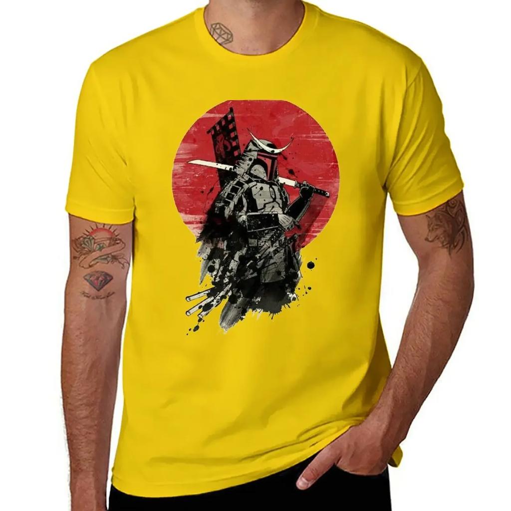 Mando Samurai T-Shirt summer tops Blouse tshirts for men
