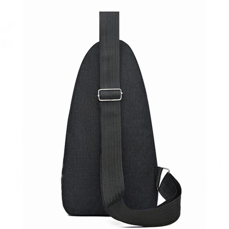 Unisex square bag men's and women's new chest bag single shoulder crossbody bag chest crossbody bag fashionable and versatil