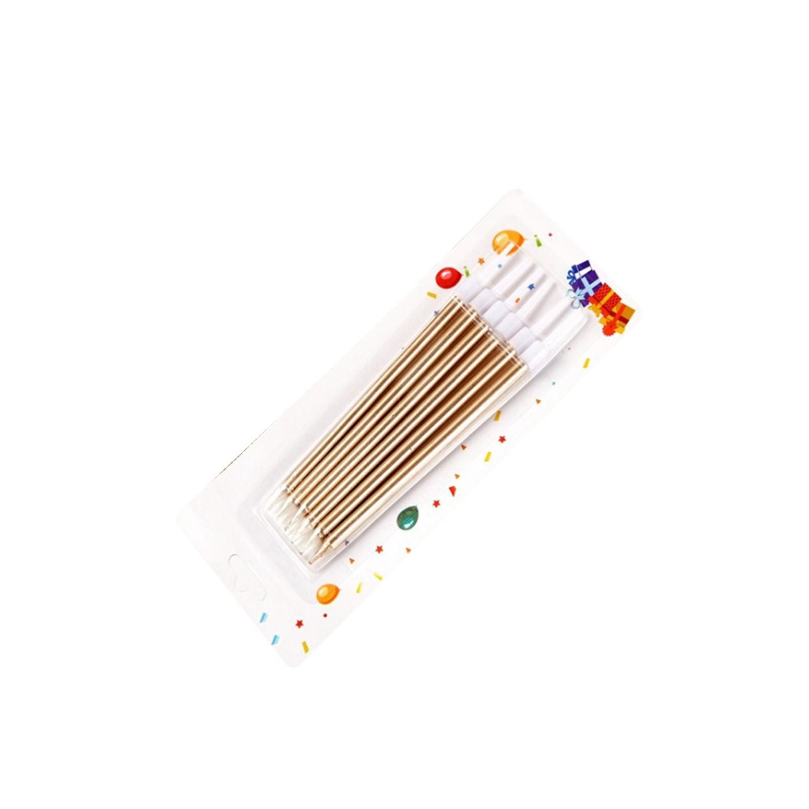 

Свечи для вечеринки с прямым полюсом, творческие свечи для вечеринки с украшением One Size бронзовый