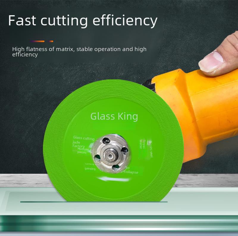 Glass King Ultra-Thin Diamond Ceramic Cutting Blade for Wine Bottles, Jade, and Tiles