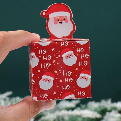 Kreatywne papierowe pudełko na prezenty świąteczne Wielokolorowe wzory książek Papierowe pudełka do pakowania Seria Magiczna Księga Pojemnik na ciastka Upominki na imprezę