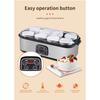 Household Small Automatic Digital Yogurt Maker Adjustable Temperature Yogurt Machine Kitchen Food Processing Equipment
