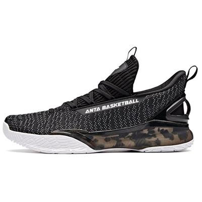 KT4 KT Cushioning Slip Resistant Low Top Basketball Shoes Men's Black White 11921601-3