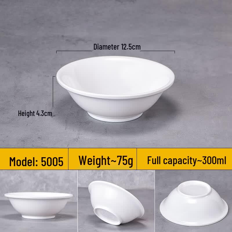 WUHE Melamine Imitation Porcelain Bowl