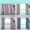Dicke gestreifte Verdunkelungsvorhänge für Wohnzimmer Schlafzimmer Farbverlauf Vorhang Drapierungen