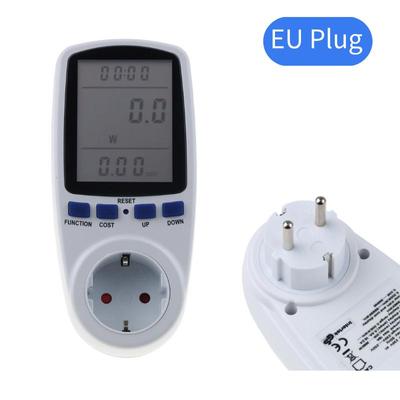 1 Stück Elektronischer Energiezähler Messsteckdose Digitaler Wattmeter Strom Spannung Wattmeter Leistung