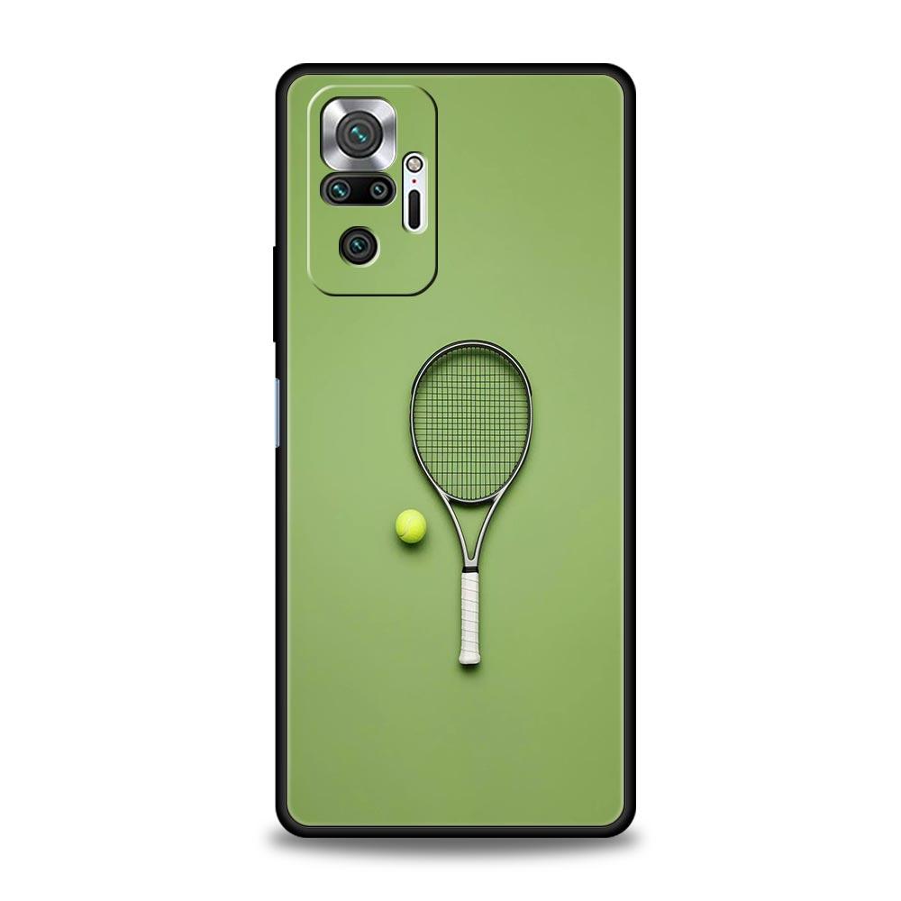 

Phone Case For Xiaomi Redmi Note 14 13 12 Pro Plus 5G 9S 9 10 11 4G 14C 13C 12C 10C 9C 9A Soft Cover Sport Tennis Redmi Note 14 Pro+ 5G (Global)