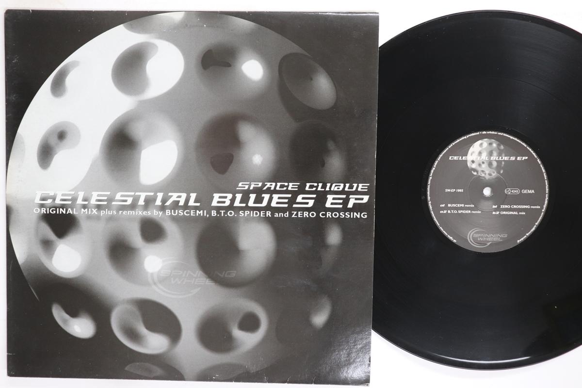 

12inch Record SPACE CLIQUE Celestial Blues EP SWEP1005 SPINNING WHEEL 1998 Germany Dance Electronica Used