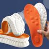 2 Pairs Air Cushion Height Increase Insole Breathable Insoles Moisture-Absorbing Fast-drying Shoe Insoles for Sports Shoes