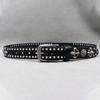 Metal Rivet Belt Luxury Designers Men Rivet Punk Belt Cow Genuine Leather Cintos Masculinos Male Women Rock Hip Hop Strap Waist