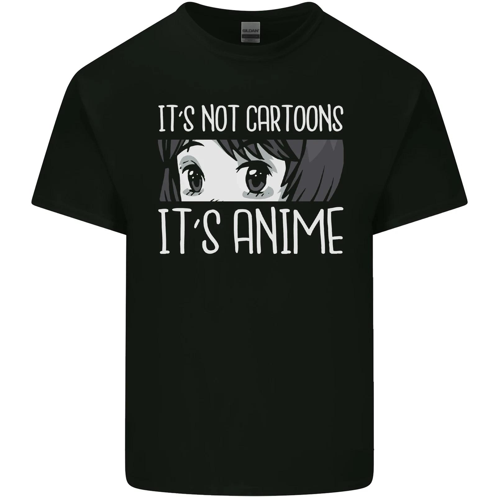 

Its Anime Not Cartoons Kids T-Shirt Childrens 2XL