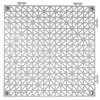 VEVOR Modular Interlocking Cushion, 55 Pack 30 X 30 Cm Splicing Drainage Mats, Soft PVC Interlocking Drainage Floor Tiles