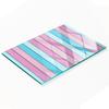 Kitchen Multifunctional Decorative Glass Board Colorful Stripes 80X52 Cm