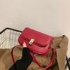 Korean Style Crossbody Bag Texture Women Underarm Bag Elegant PU Leather Shoulder Bag  Outdoor