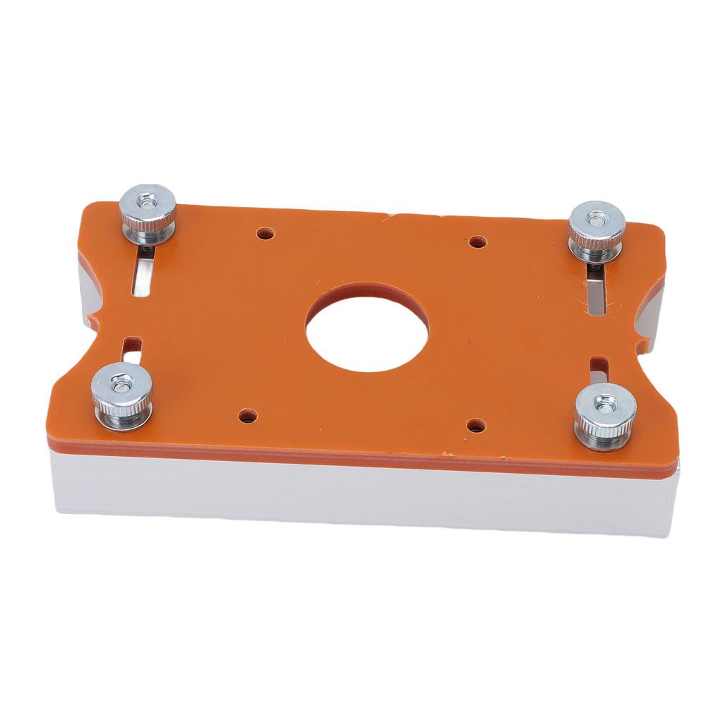 Wood Trimmer Base 2 In 1 Wood Router Base Slotting Bracket for Trimmers Inner Diameter 65mm Wood Thickness Range 0 5cm