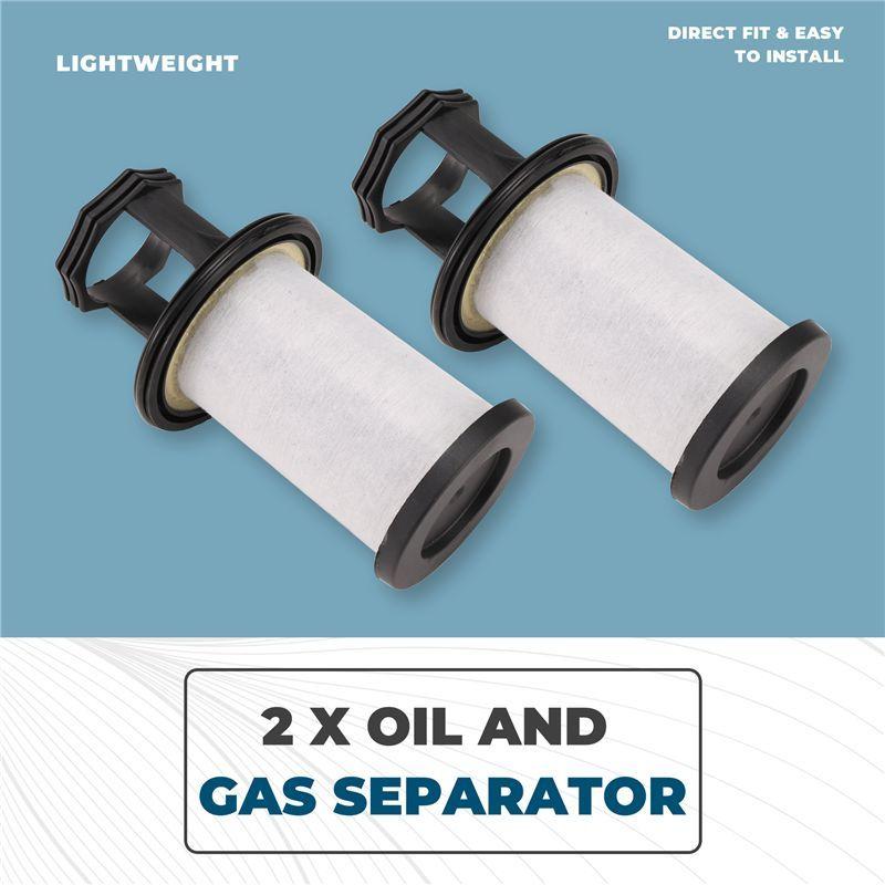 AEA7-2Pcs Air Filter Elements Crankcase Oil And Gas Separator Car Accessories For Provent 200 3584145