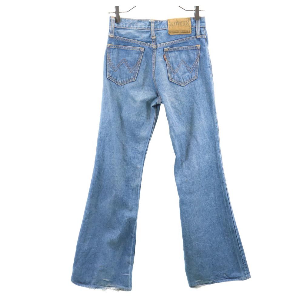 EDWIN Vintage Boot Cut Denim Pants W28 Jeans Women Used