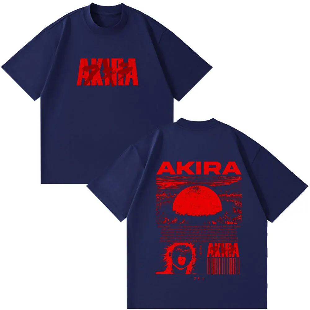 Anime Akira 90s Japanese Science Movie Shotaro Kaneda Tshirts Summer Unisex Women Short Sleeves Tshirts Funny Fashion Style Clothes
