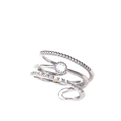 Glammuse 3 Layered Ring