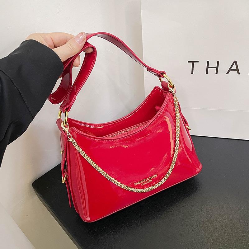 Tasche mit großem Fassungsvermögen Damen neue Mode Kette hochwertig Nische Pendler Eimer diagonal tragbar große Tasche