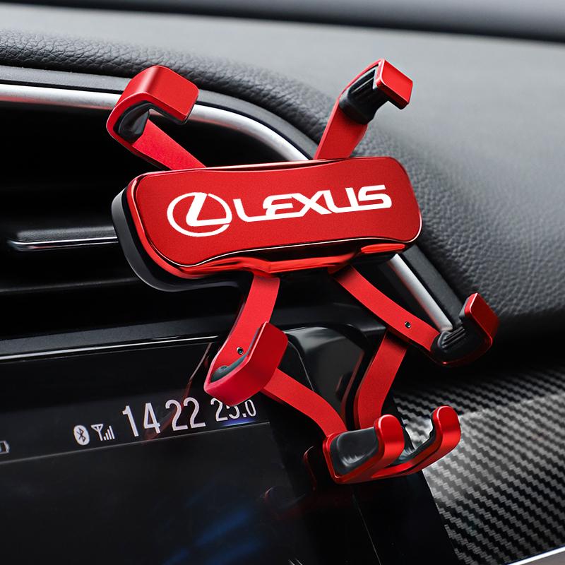 Car Mobile Phone Holder For Lexus CT ES GS NX IS250 CT200h Air Vent Mounts Stand GPS Gravity Navigation Bracket Car Accessories