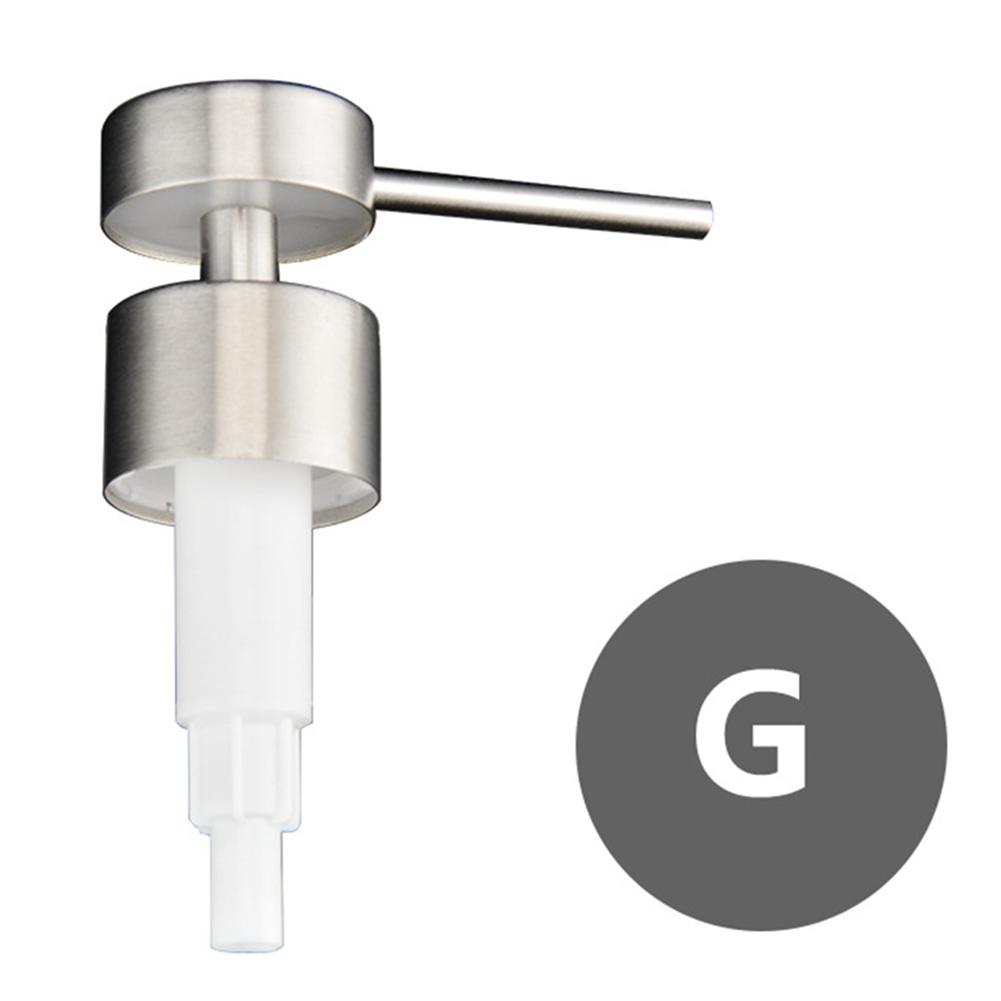 Lotion Bottle Dispenser Soap Dispenser Press Head 304 Stainless Steel For Shampoo Shower Gel 88x62mm Bathroom Accessories