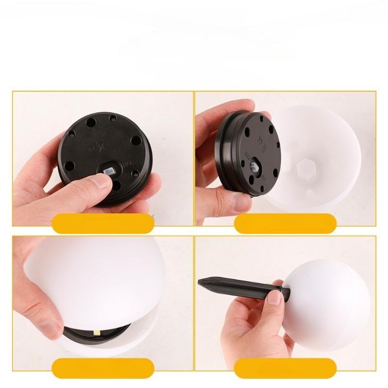 Outdoor Solar Spherical 5in1 Lawn Light Waterproof Landscape Lighting for Courtyard Terrace Walkway Wedding Party Decoration