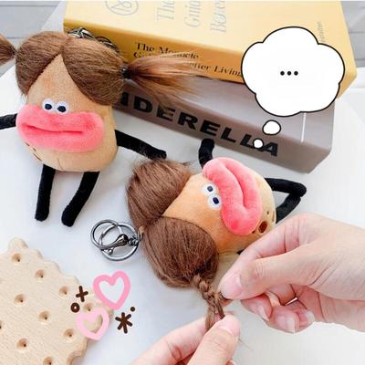 Lucky Gift Ugly Potato Potato Doll Keychain