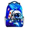 Zaini da Astronauta Spaziale Per Ragazzo e Ragazze Migliori Regali Cartone Animato Piatto 2D Impermeabile alla Moda Zaino Scolastico Per Bambini