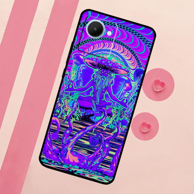 Spiritual Trippy Psychedelic For Realme C67 C75 C63 C61 C71 C55 C51 C65 C53 10 11 12 13 14 15 Pro Plus GT6 GT7 Pro Case