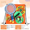 Looren Outdoor Fun for Adults and Catch Elementary School Large Storage Bag Included Play, Parks, Badminton, Ball, Frisbee, Toy,