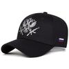 Cappellini da Baseball Unisex con Ricamo Aquila Bicipite Primavera Autunno Outdoor Regolabili Cappelli Casual Cappello Parasole Cappellino Sportivo