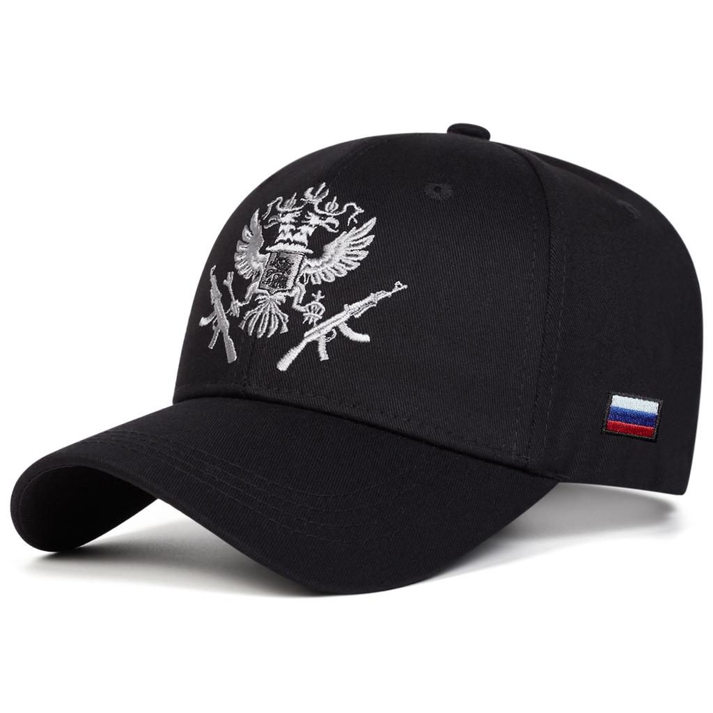 Cappellini da Baseball Unisex con Ricamo Aquila Bicipite Primavera Autunno Outdoor Regolabili Cappelli Casual Cappello Parasole Cappellino Sportivo