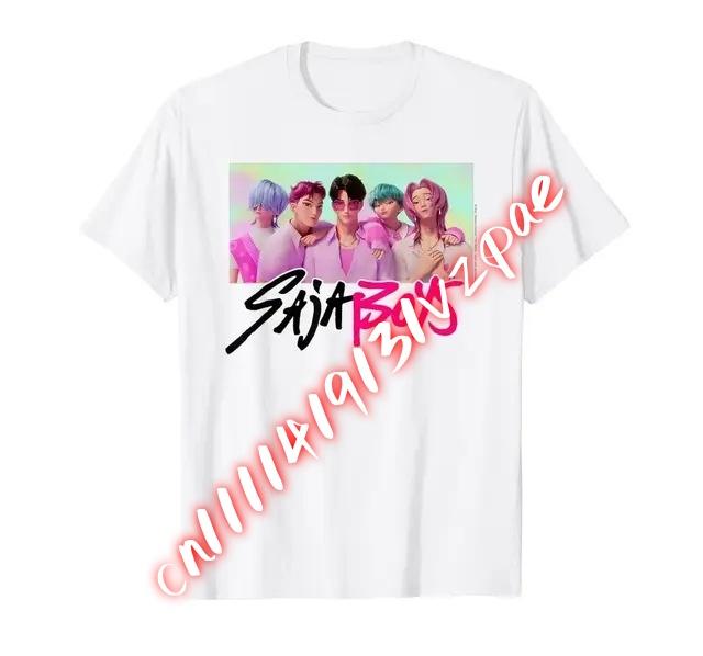 K-pop 2026 Summer Film Graphic Familymatching T-Shirt Harajuku High Quality Cotton Kids Casual Streetwear Tee Tops